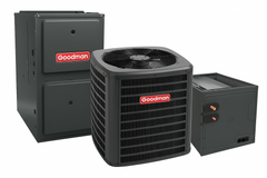 GOODMAN GOODMAN GLXS4BA3010+CAPTA3626B3+GR9T800603AN 2.5 Ton Air Conditioner, Coil System, Furnance Upflow/Horizontal - R-32