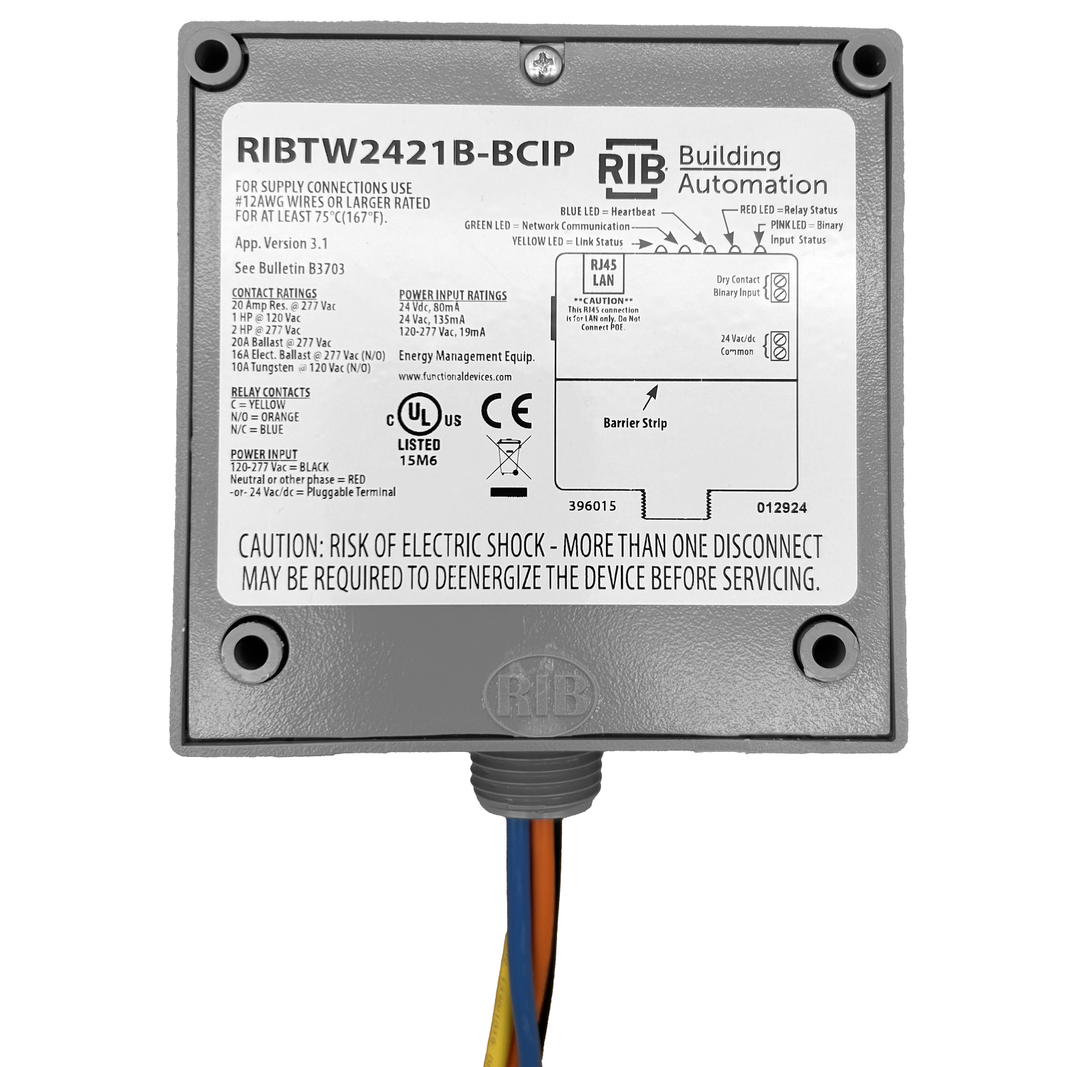 FUNCTIONAL RIBTW2421B-BCIP