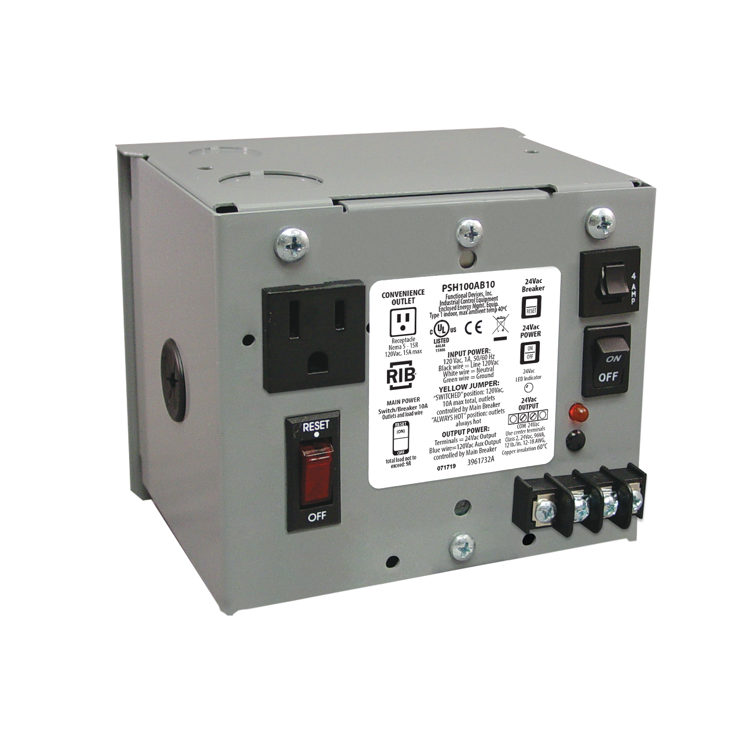 FUNCTIONAL PSH100AB10