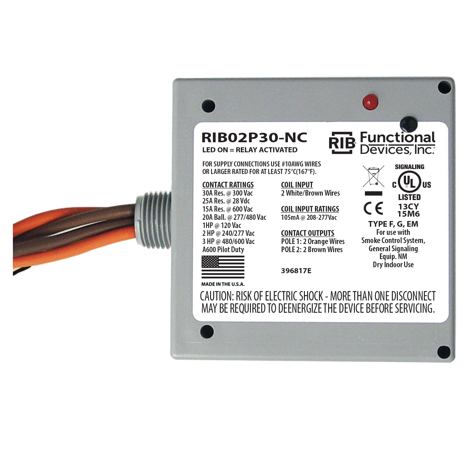 FUNCTIONAL RIB02P30-NC