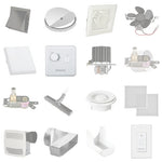 BROAN-NUTONE 9111529-CL AIR CLEANER REPLACEMENT PARTS