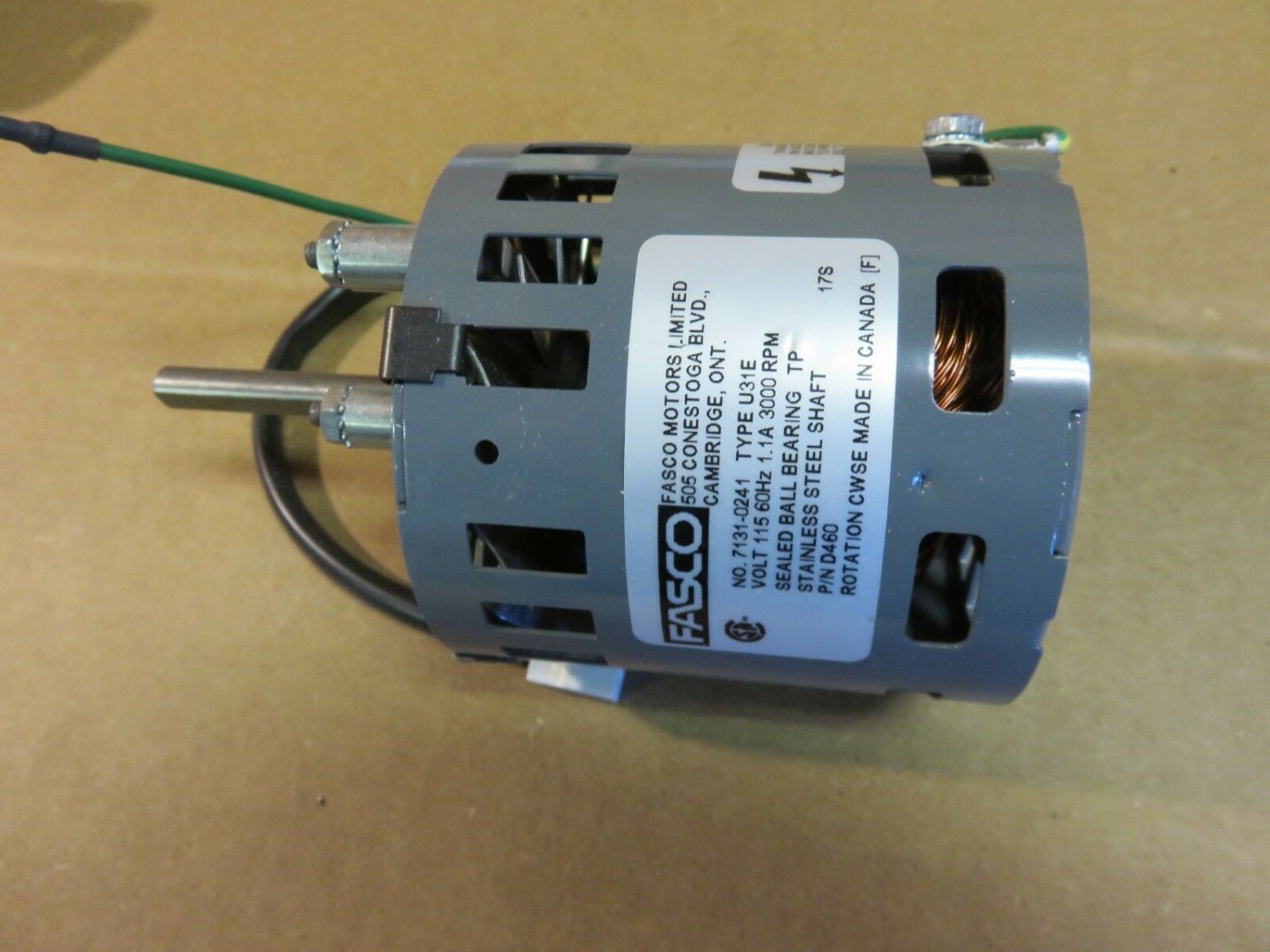 GENTEQ MOTORS D460-CL BLOWER MOTORS