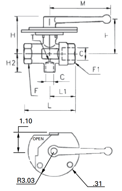 LEGRIS 04992335 BALL VALVES