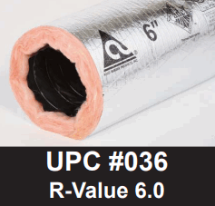 ATCO PRODUCTS UPC03616 FLEX DUCT