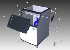 MANITOWOC 15166 WALL BRACKETS & PARTS