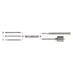 MILWAUKEE Milwaukee 48206964 Max-Lok SDS-Max 43 Extension