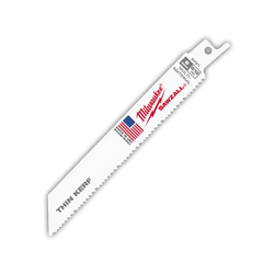 MILWAUKEE Milwaukee 48-00-5091 6 in. 8/12 TPI SAWZALL Blades 5 Pack