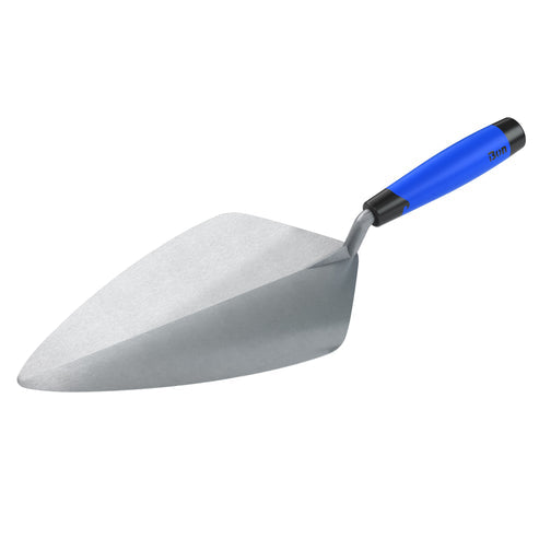 BON KEYSTONE Bon Keystone 72-629 Wide London Forged Steel Brick Trowel 12 Inch with Comfort Handle