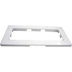 WATERWAY PLASTICS Waterway Plastics 519-9540 Skimmer Faceplate Cover Power Vinyl Wide Mouth Replacement MPN