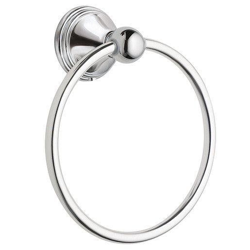 MOEN Moen DN8486CH Preston Round Closed Towel Ring in Chrome