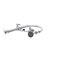 T&S BRASS T&S Brass B-0133 Easy-Install Pre-Rinse Unit 1.15 GPM 8 Hole Center