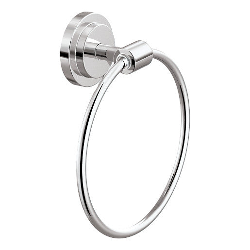MOEN Moen DN0786CH Iso Round Closed Towel Ring in Polished Chrome