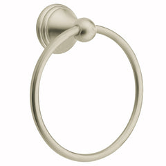 MOEN Moen DN8486BN Towel Ring Power 6.25 Inch Diameter x 2.375 Inch Depth x 7 Inch Height