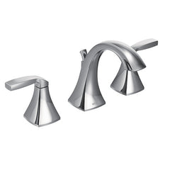 MOEN Moen T6905 two handle widespread bathroom faucet in chrome
