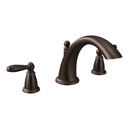 MOEN Moen T933ORB Brantford Two Handle Roman Tub Faucet Trim Kit in Oil Rubbed Bronze