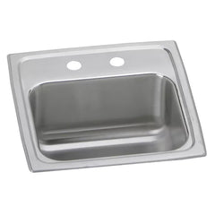 ELKAY Elkay BCR152 Sink Equipment 2 Hole Stainless Steel Drop-In Bar Sink