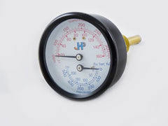 RAYPAK Raypak 007399F TandP Gauge 60/320f 0/230 1/2 Inch BTM
