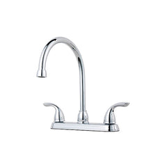 PFISTER Pfister G136-2000 Pfirst Series Two Handle Kitchen Faucet in Polished Chrome