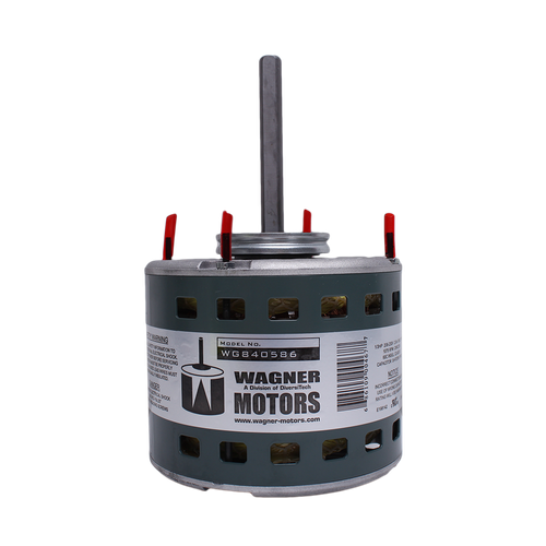 DIVERSITECH DiversiTech WG840586 Direct Drive Furnace Blower Motor, 1/3HP, 1075/3 RPM, 208-230V