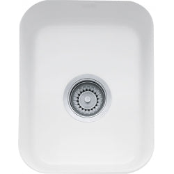 FRANKE Franke CCK110-13WH Cisterna 14-3/8 x 17-1/8 in. White Undermount Fireclay Bar Sink