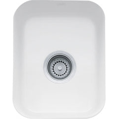 FRANKE Franke CCK110-13WH Cisterna 14-3/8 x 17-1/8 in. White Undermount Fireclay Bar Sink