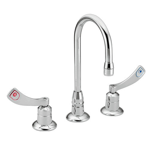MOEN Moen 8248 M-Dura 2-Handle High-Arc Standard Kitchen Faucet in Chrome