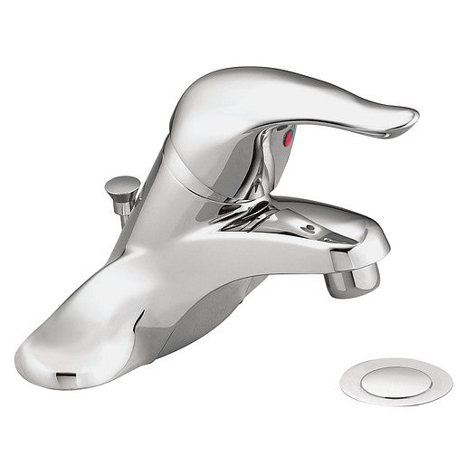 MOEN Moen L64624 Chateau Single Handle Centerset Bathroom Sink Faucet in Polished Chrome