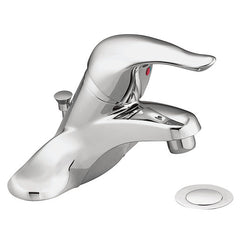 MOEN Moen L64624 Chateau Single Handle Centerset Bathroom Sink Faucet in Polished Chrome