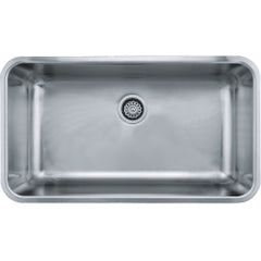 FRANKE Franke GDX11031 Grande 32-3/4 x 18-3/4 No Hole Stainless Steel Single Bowl Undermount Kitchen Sink