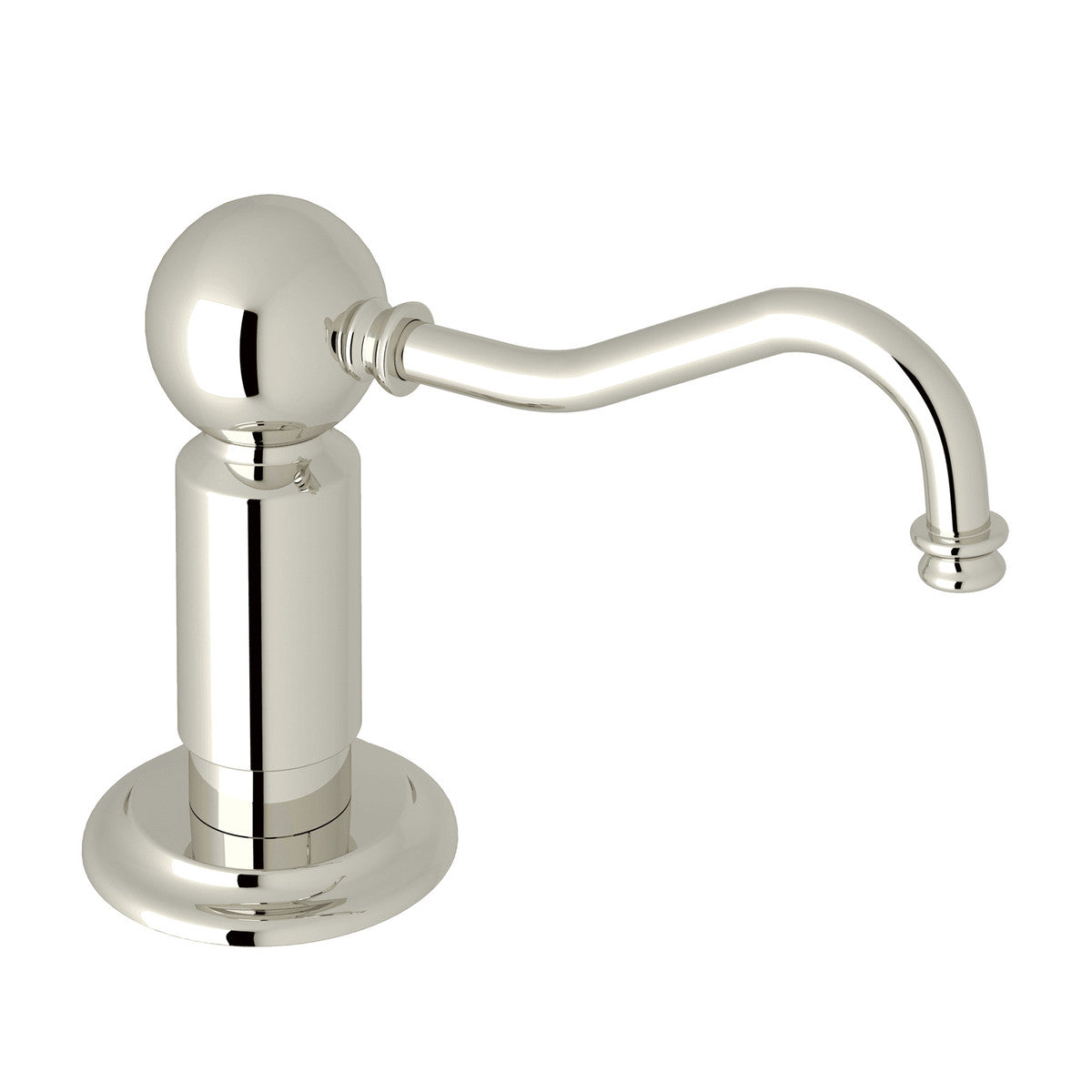 ROHL ROHL LS850PPN Georgian Era 3-1/2 in. 12 oz Kitchen Soap Dispenser in Polished Nickel
