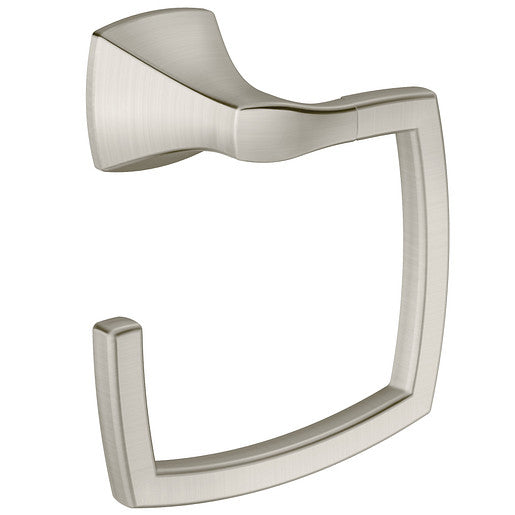 MOEN Moen YB5186BN Voss Towel Ring 5.6 Inch Brushed Nickel