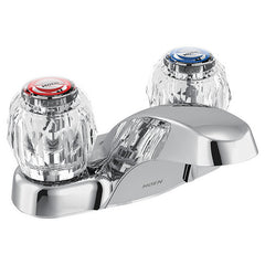 MOEN Moen 64900 Chateau Two Handle Centerset Bathroom Sink Faucet in Chrome