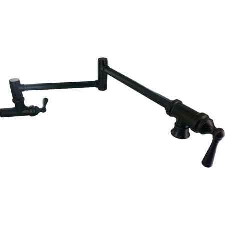 MOEN Moen S664ORB Traditional Wall Mount Pot Filler Kitchen Faucet Oil Rubbed Bronze