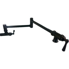 MOEN Moen S664ORB Traditional Wall Mount Pot Filler Kitchen Faucet Oil Rubbed Bronze
