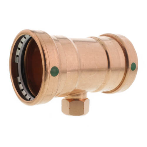 VIEGA Viega 20883 ProPress Zero Lead Copper Tee 2-1/2 x 2-1/2 x 3/4 Inch