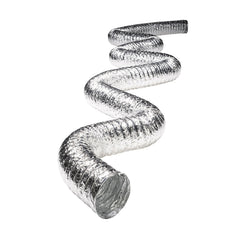 Deflecto F0450 Supurr-Flex 4 in. x 50 ft. Uninsulated Flexible Air Duct