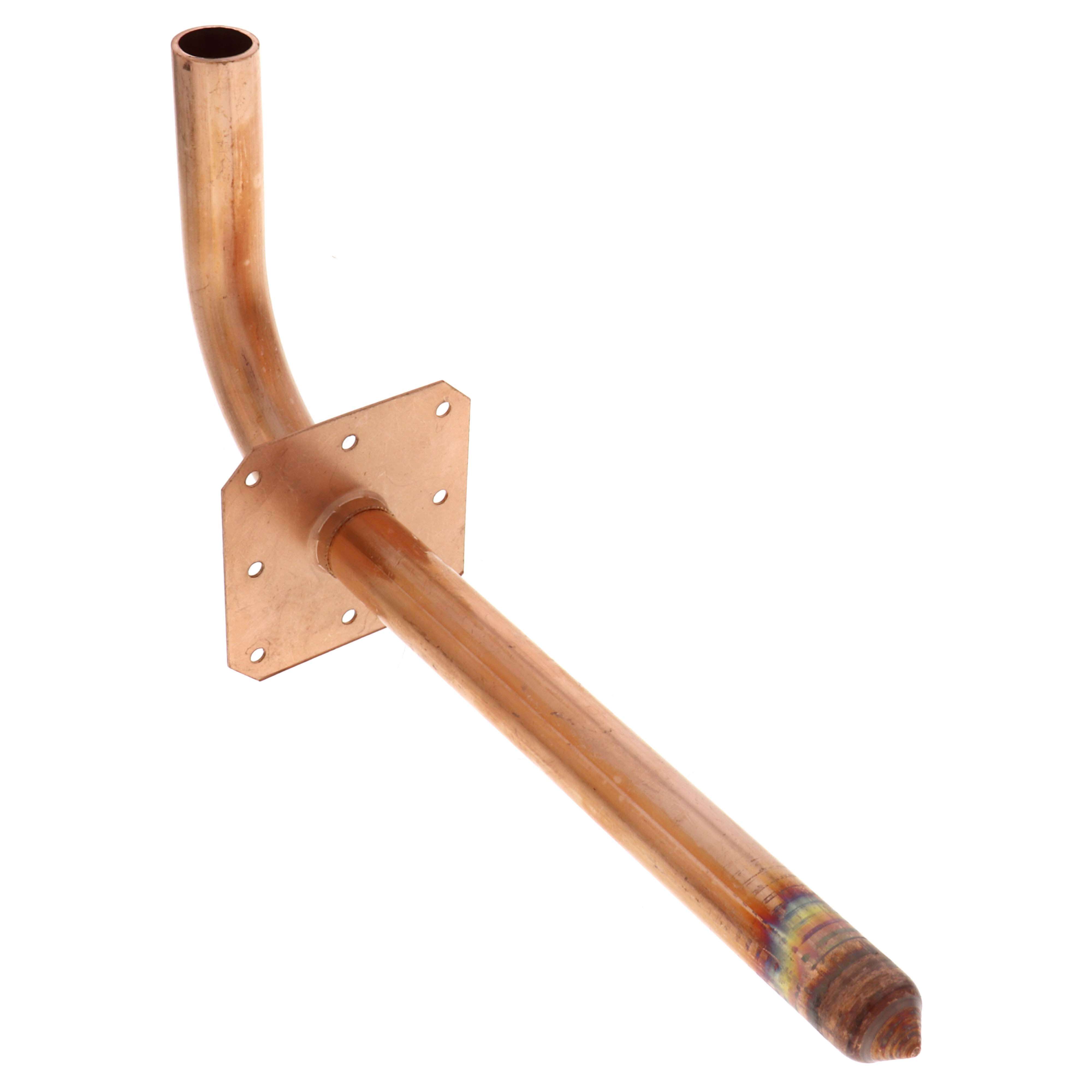 VIEGA Viega 19786 1/2 Copper Elbow Stub-Out 90 ProPress w/ Wall Plate