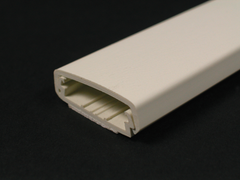 LEGRAND Wiremold 2300BAC-WH Non-Metallic Raceway Base and Cover 5 Foot