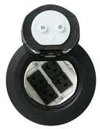 LEGRAND Wiremold 4ATCP4RBK Poke-Thru Assembly