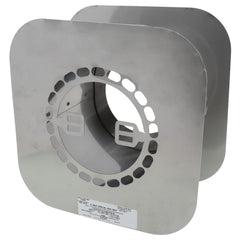Z-FLEX Z-FLEX 2SVWT04 Z-Vent Adjustable Wall Thimble, 4, Adjust from 4-7