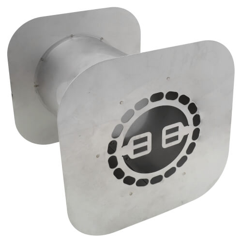 Z-FLEX Z-FLEX 2SVWT03 Z-Vent Wall Thimble, Adjustable, 3 Diameter
