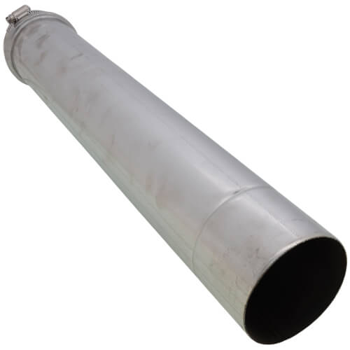 Z-FLEX Z-FLEX 2SVEPWCF0301.5 Z-Vent (Single Wall, AL29-4C Special Gas Vent) Pipe 3 x 1-1/2'