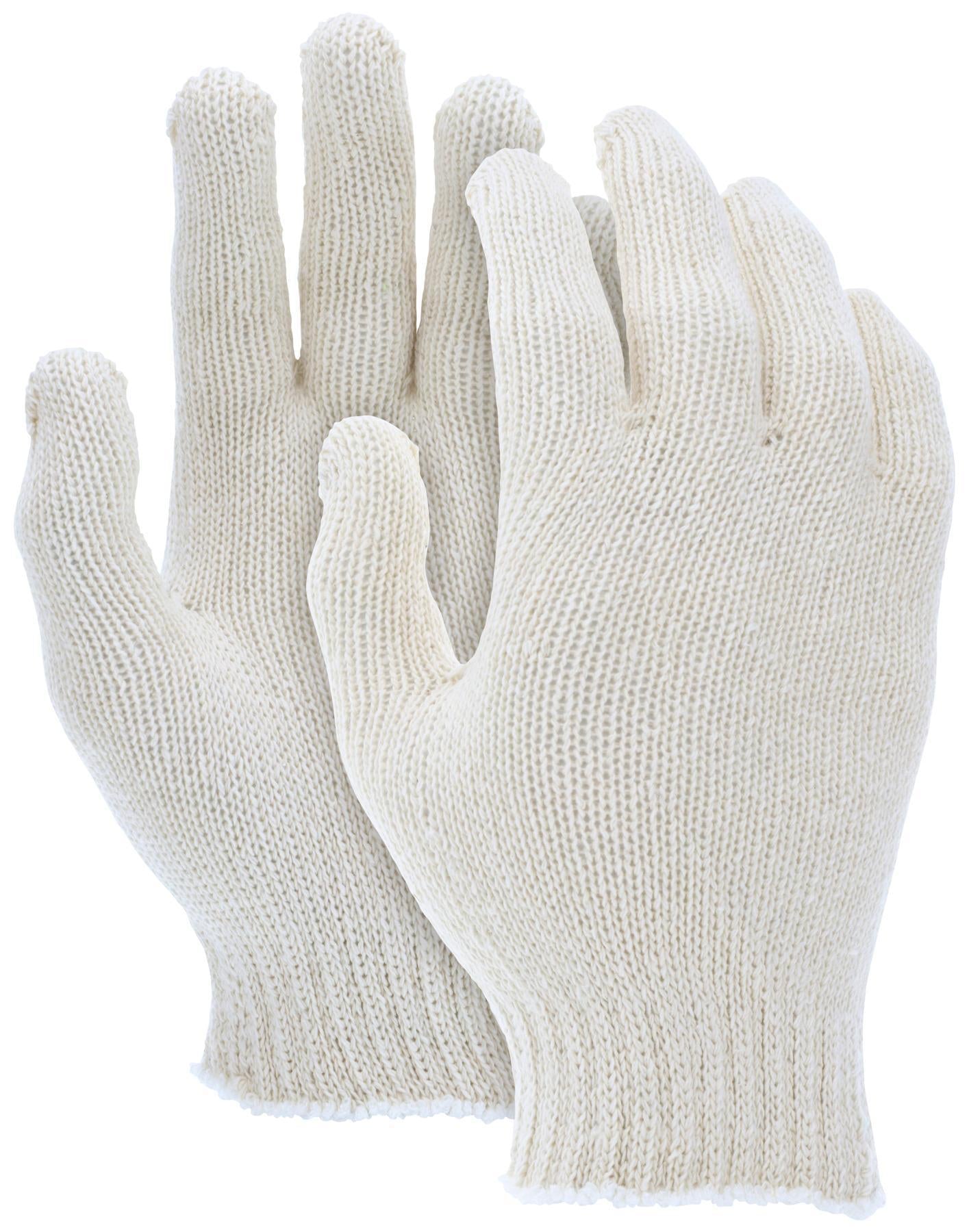 MCR SAFETY MCR Safety 9638LM Economy Weight Gloves, Large, Cotton