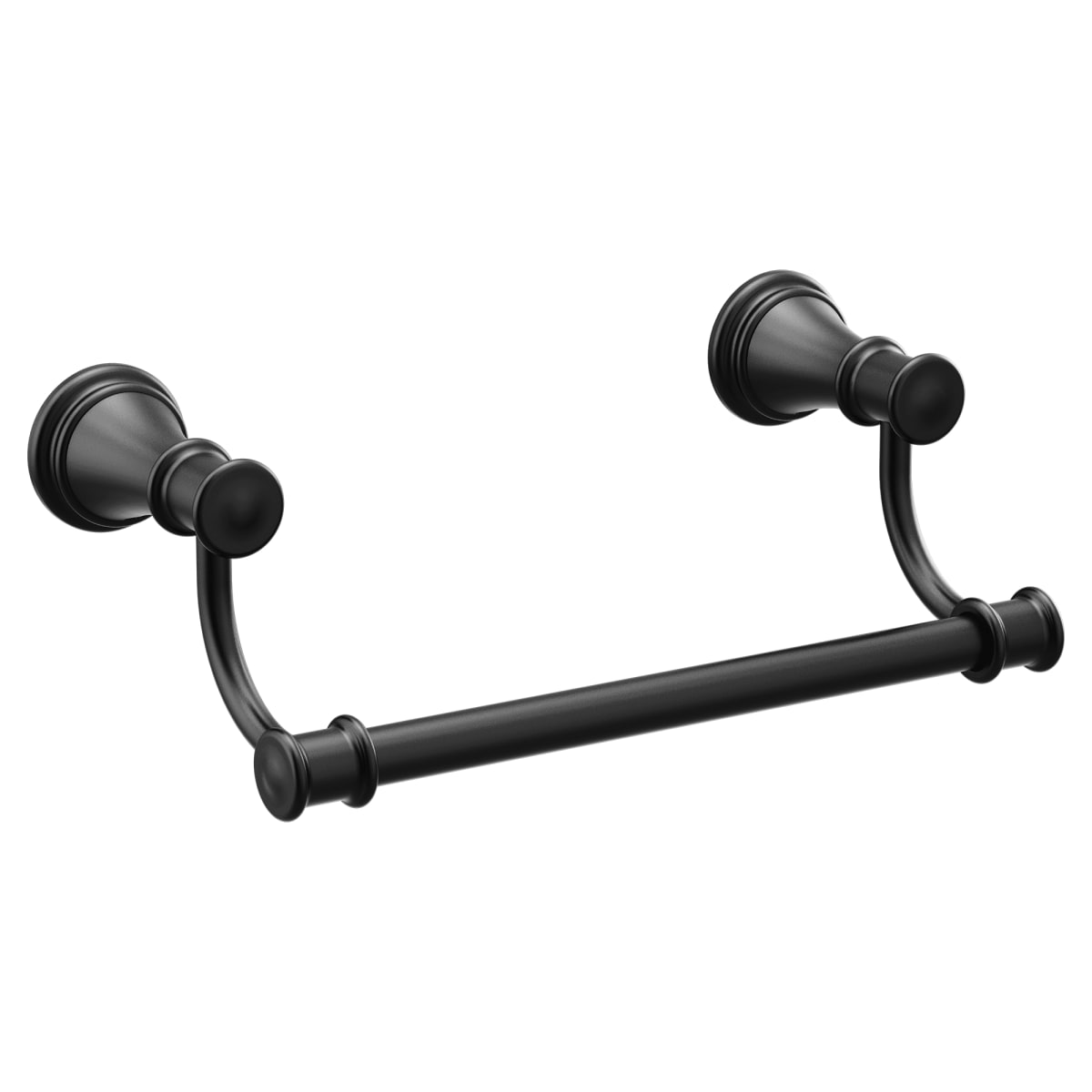 MOEN Moen YB6486BL Belfield Matte Black Hand Towel Bar