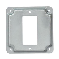 MULBERRY Mulberry Metal Products 11432 4 in Steel Single GFCI Receptacle Cover