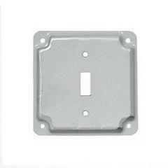 MULBERRY Mulberry 11401 4 in. Steel Single Toggle Switch Cover