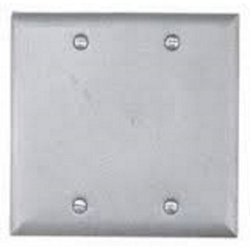 MULBERRY Mulberry 30283 2 Gang Blank Aluminum Cover Whirlpool in Grey