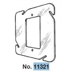 MULBERRY Mulberry 11321 1 Gang 4 11/16 IN Square Flat Device Cover