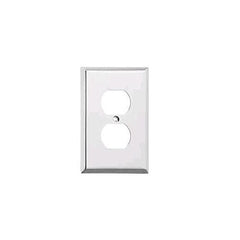 MULBERRY Mulberry 97101 Single Gang Stainless Steel Duplex Receptacle Plate