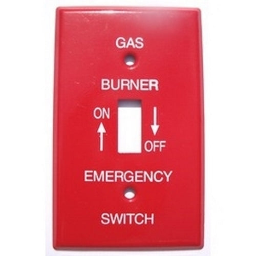 MULBERRY Mulberry 41024 1-Gang Steel Gas Burner Switch Box Cover